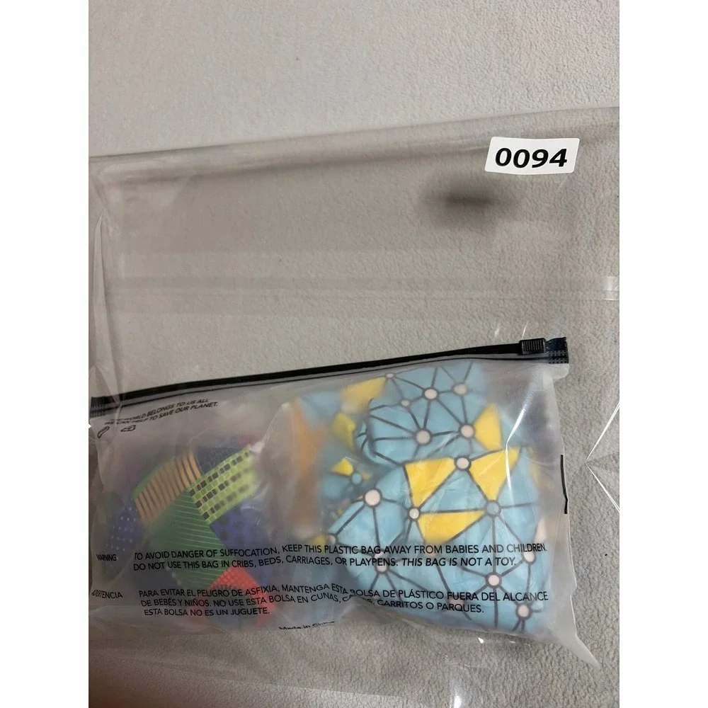 Unbranded 4 Pack Patterned Satin Sleep Cap Hair Bonnet Multicolor Set OSFA